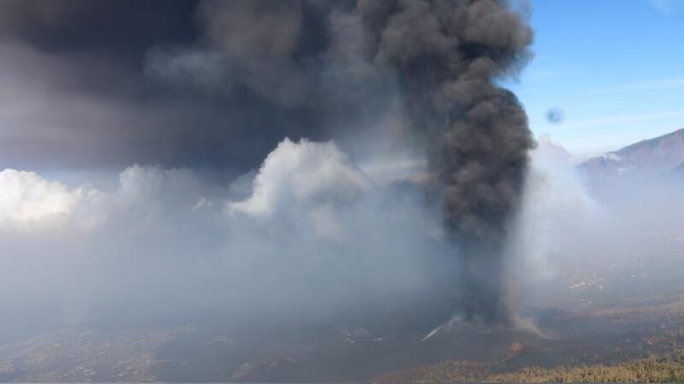 El volcán de La Palma afecta a más de 93 hectáreas de cultivos