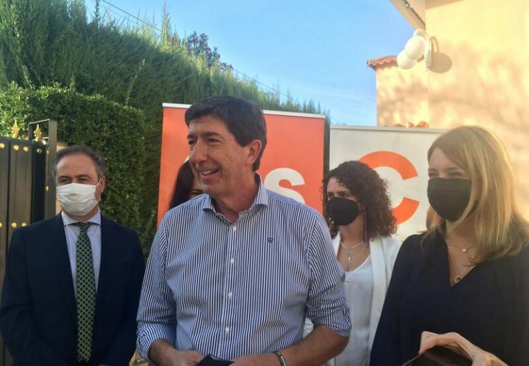 Marín dice que Cs «no va a consentir ni un atraco más a Andalucía»