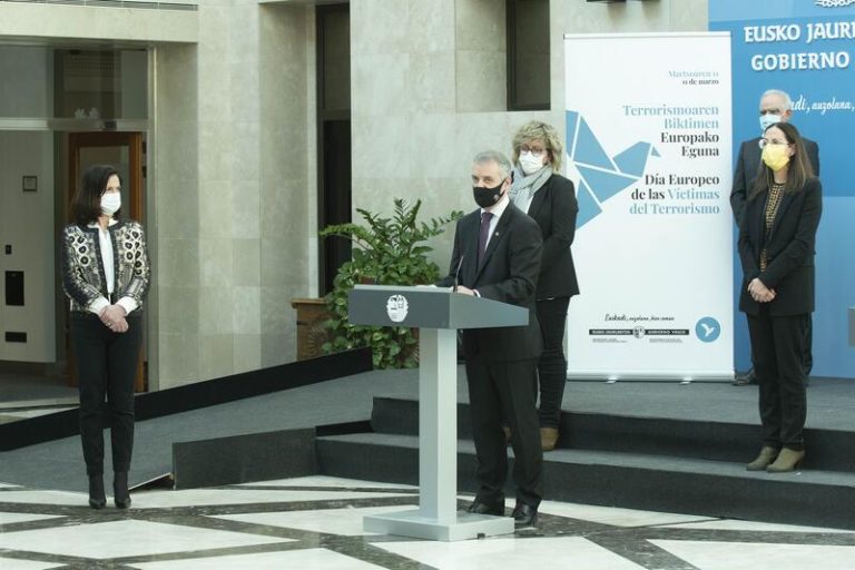 Urkullu presidirá el acto en memoria de las víctimas de ETA el 20 en Bilbao