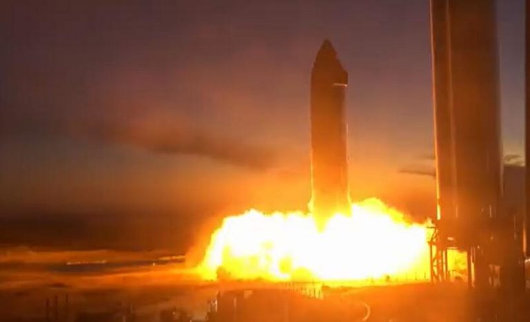 SpaceX enciende su prototipo de nave espacial SN20 por primera vez este viernes