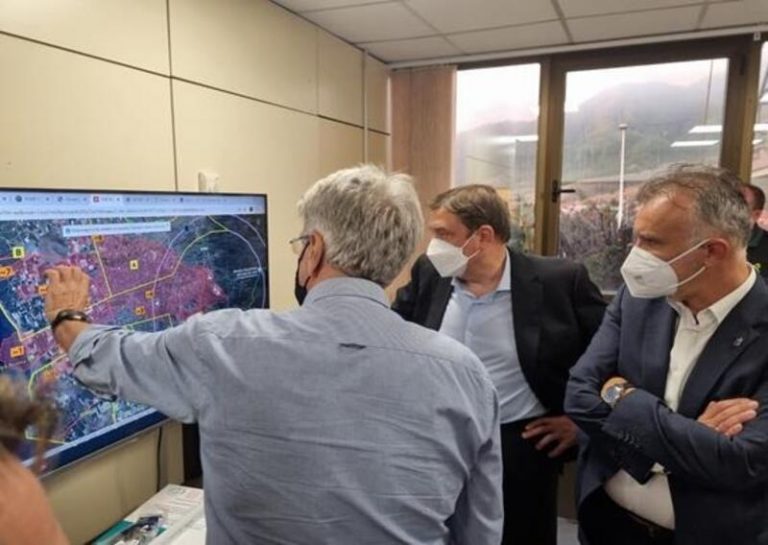 El presidente de Canarias subraya que se está gestionando en «tiempo récord»