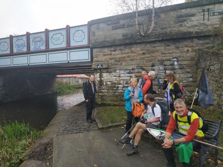 Más de 200 caminantes llegan a Glasgow para reclamar a los gobiernos ambición climática