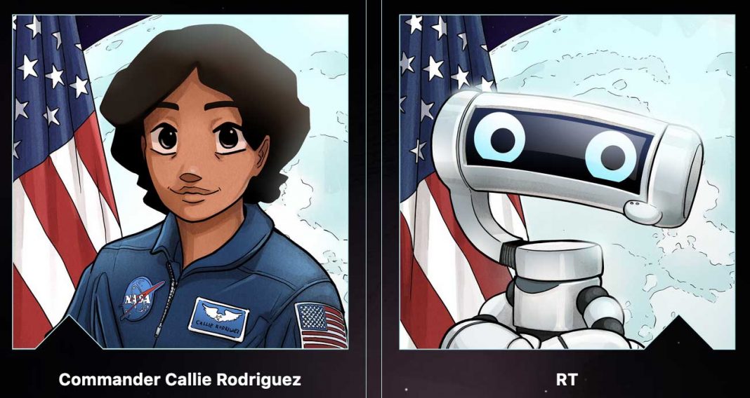 Así es el primer cómic de realidad aumentada de la NASA