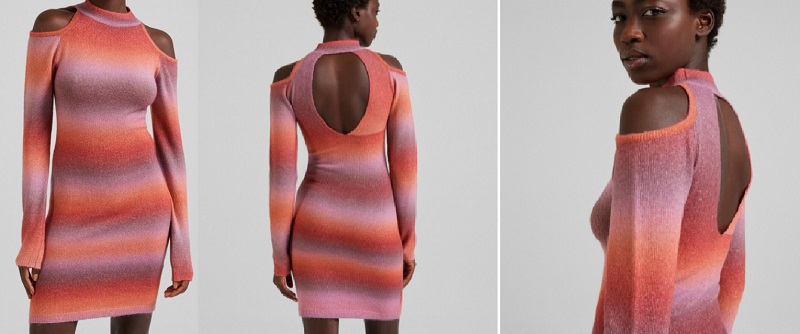 Solo Por Este Vestido De Cuello Alto A 22,99 Euros Vale La Pena Ir A Bershka