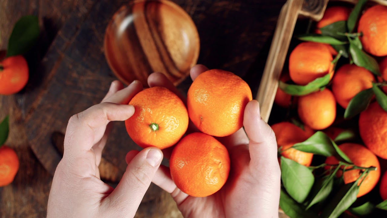 Clementinas y mandarinas