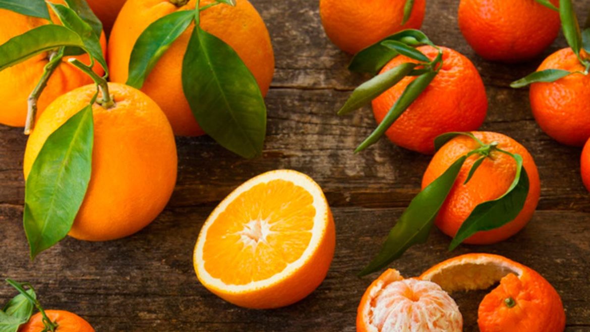 Clementinas y mandarinas