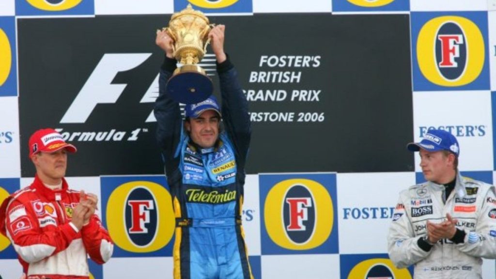 Fernando Alonso Gran Bretana 2006