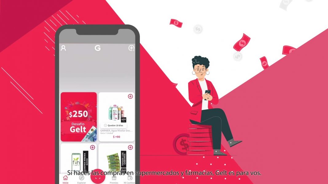 Se ahorra dinero con Gelt, la app que devuelve dinero de la compra