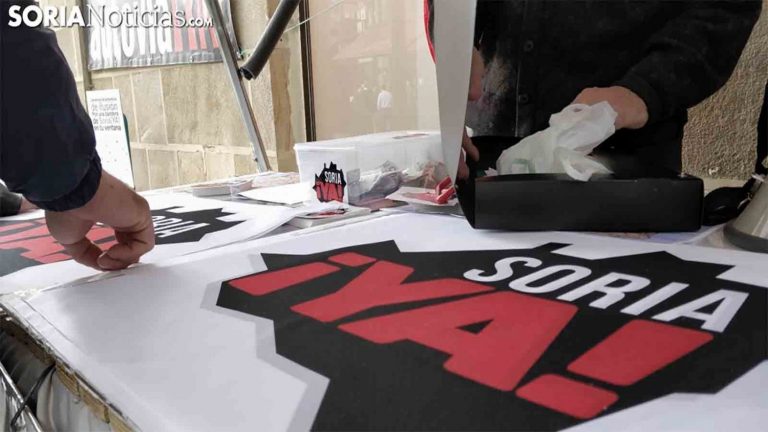 ‘Soria ¡YA!’ pide a los sorianos que acudan a la manifestación para exigir fiscalidad diferenciada