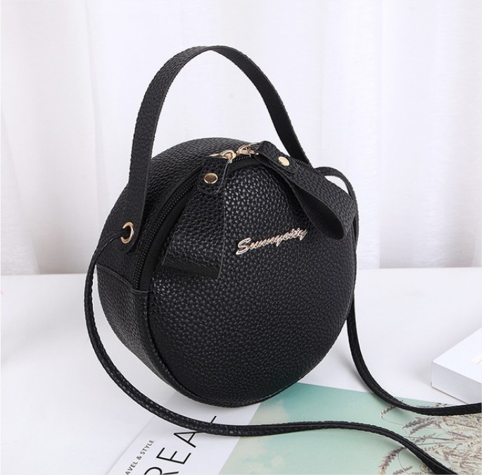 bolso redondo piel aliexpress