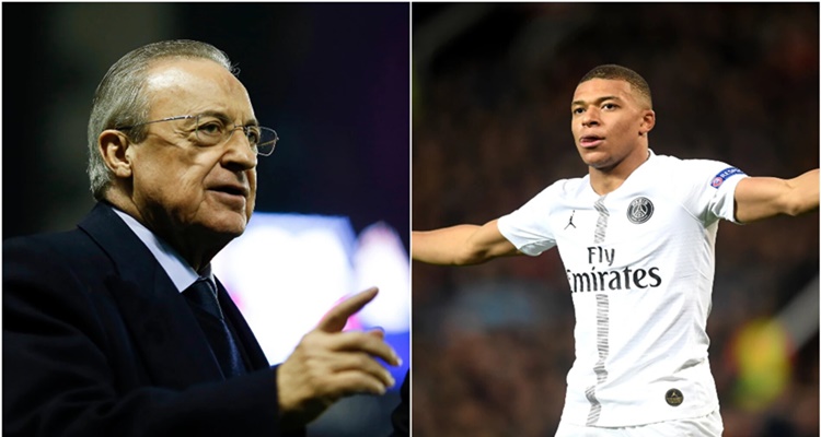 Florentino Real Madrid Mbappe