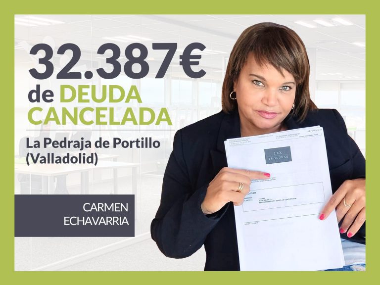 Repara tu Deuda cancela 32.387 € en La Pedraja de Portillo (Valladolid) con la Ley de Segunda Oportunidad