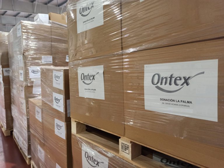 Ontex España dona 18.000 productos de higiene personal a las víctimas de la erupción de la isla de La Palma