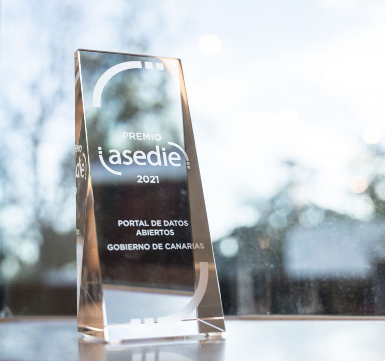 Portal de Datos Abiertos del Gobierno de Canarias, Premio ASEDIE 2021