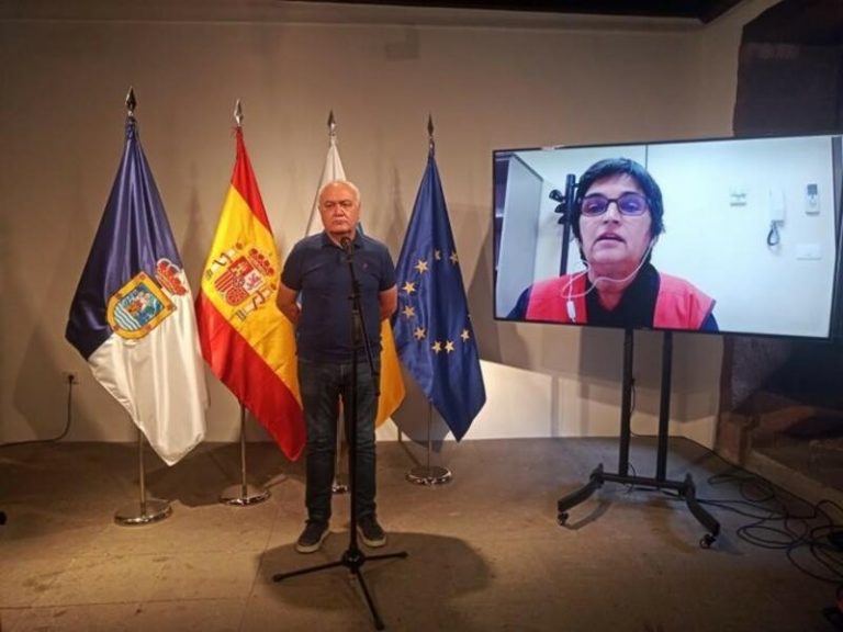Se eleva la producción de cenizas en La Palma