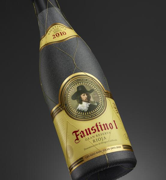 Faustino I Gran Reserva renueva su imagen con un homenaje a Don Julio