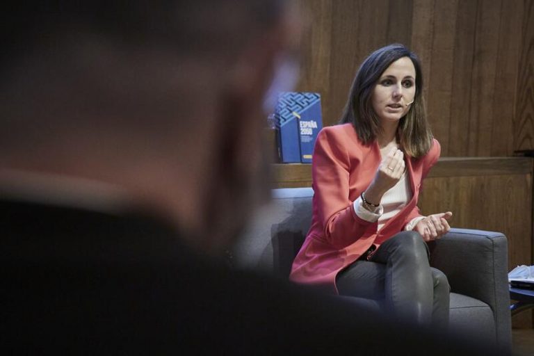 Belarra pide que España aumente su compromiso de reducción de gases de efecto invernadero