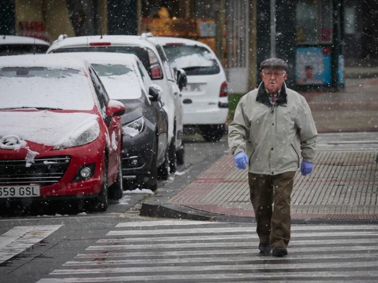 La masa de aire polar dejará temperaturas hasta 10ºC por debajo de lo normal