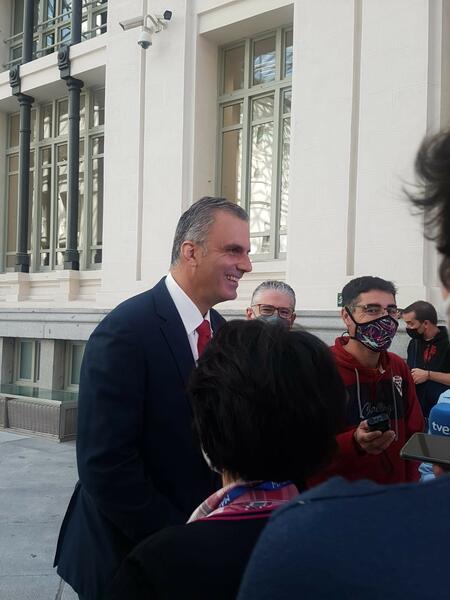 Ortega Smith dice que las fronteras son «filtros de protección»