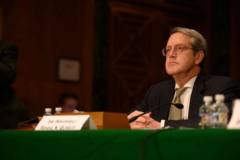 Randal Quarles dimite de la junta de gobernadores de la Fed