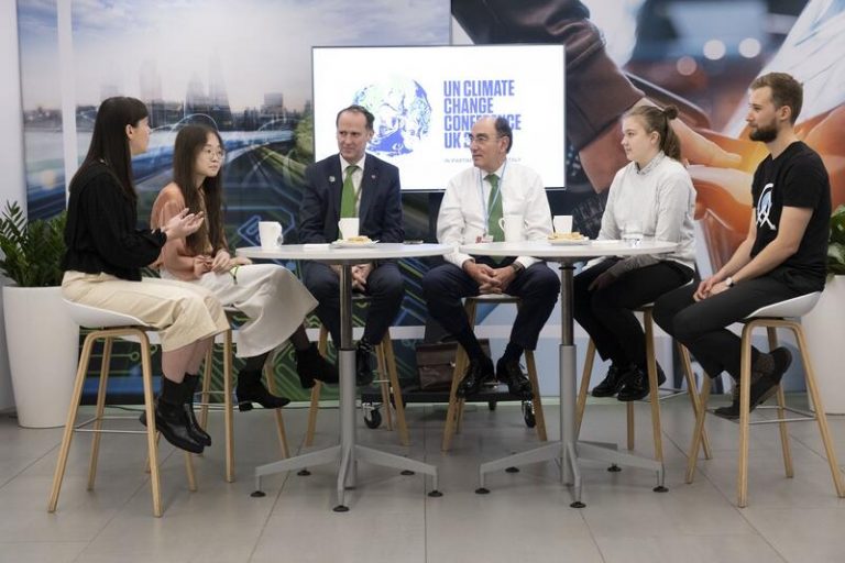 Galán urge en la Cumbre del Clima en Glasgow a «pasar de las promesas a la acción»