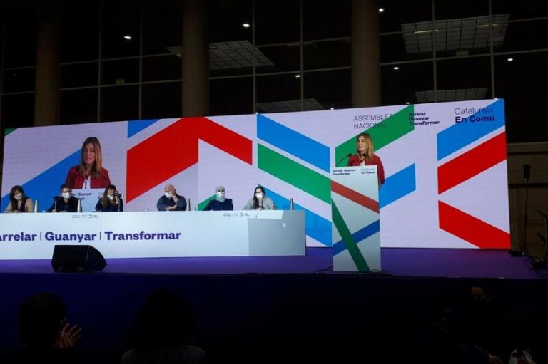 Albiach exige a Aragonès «transformación o transformación» en los Presupuestos de 2022
