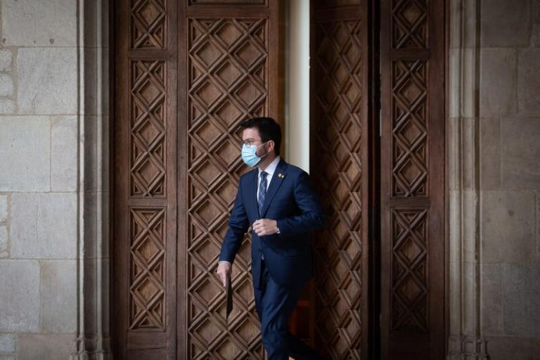 Aragonès descarta fijar una fecha para el referéndum porque «no facilitaría las cosas»