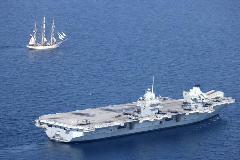 El portaaviones ‘Queen Elizabeth’ llega este jueves a España