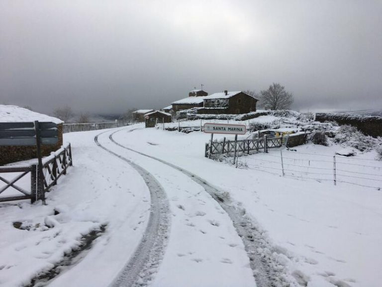 Nevadas copiosas afectarán este jueves a las zonas montañosas de la mitad norte
