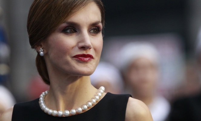 reina letizia El collar de 37 perlas grandes