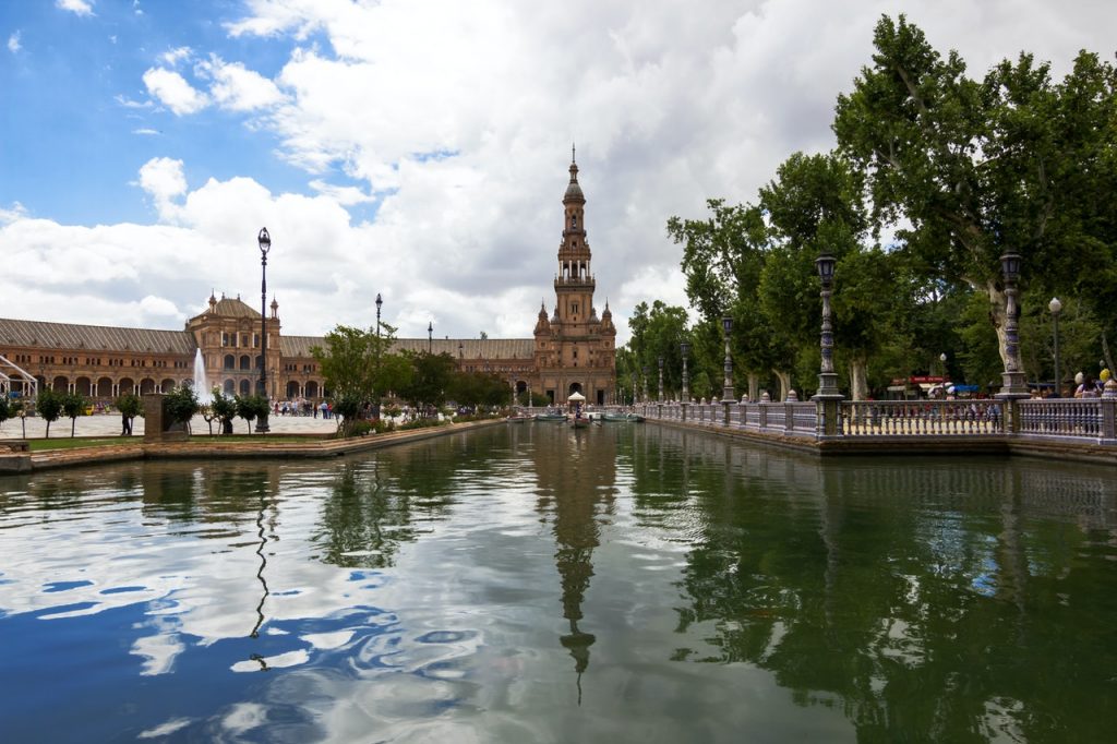 El parque de María Luisa, uno de los lugares más idílicos de Sevilla