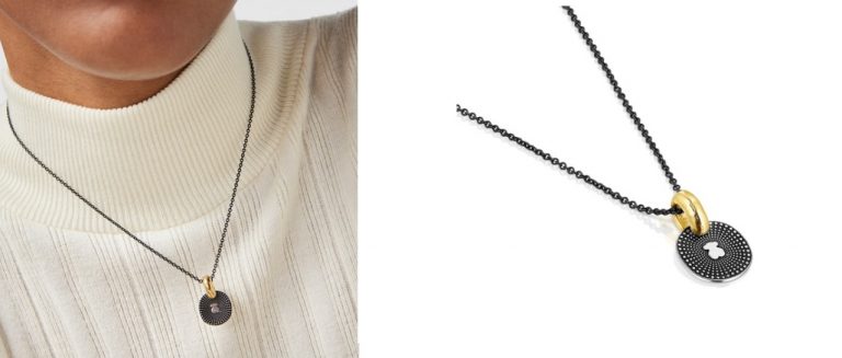 Este collar bicolor de plata es lo más vendido de Tous