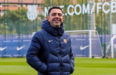 Xavi Entrenamiento