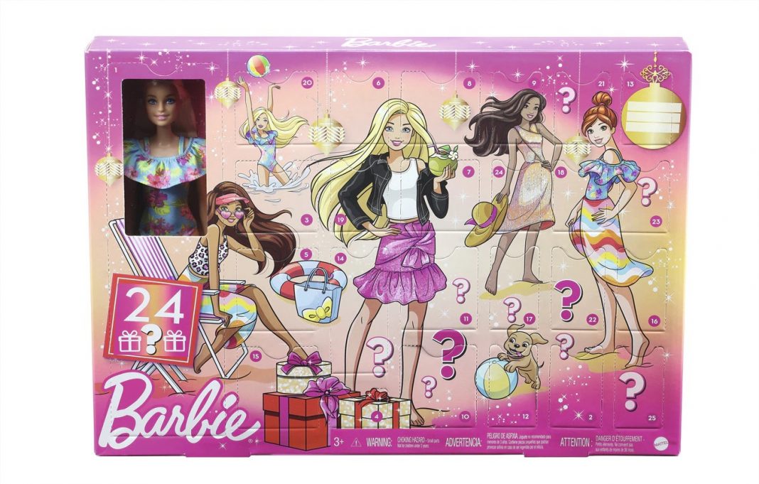 calendario adviento barbie el corte ingles