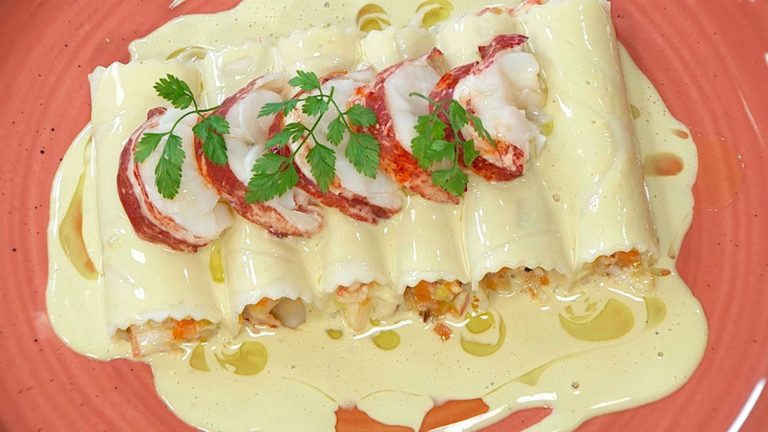 Los canelones con marisco de los Hermanos Torres para un día especial