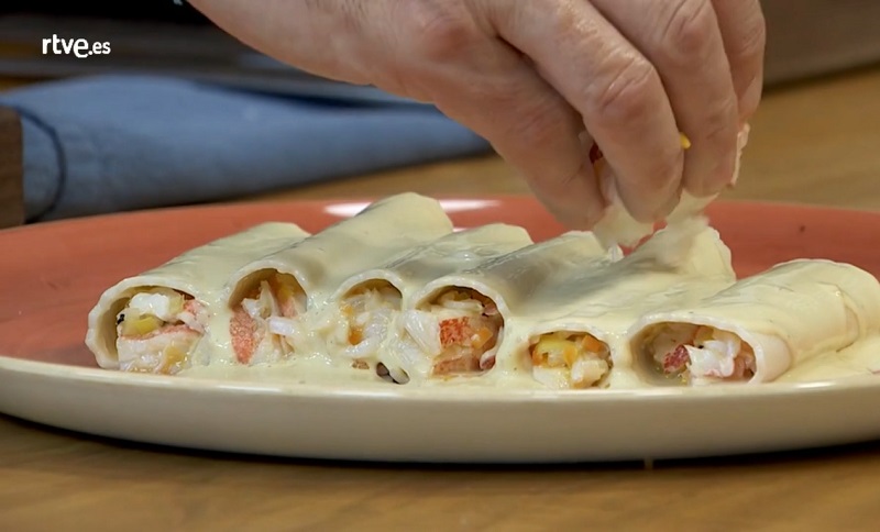 Los Canelones Con Marisco De Los Hermanos Torres Para Un Día Especial