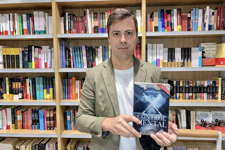 Germán Salazar, el autor de la novela que ha sido todo un éxito de ventas en Amazon España y Kindle titulada X Control Mental