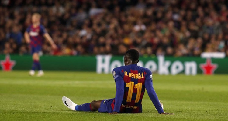 Lesión Dembélé 2019 Fc Barcelona