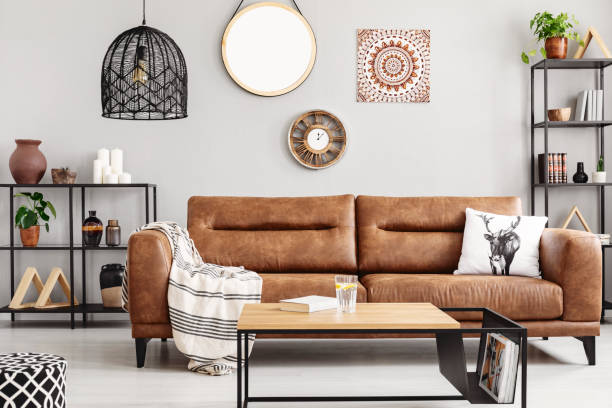 Sofa De Cuero