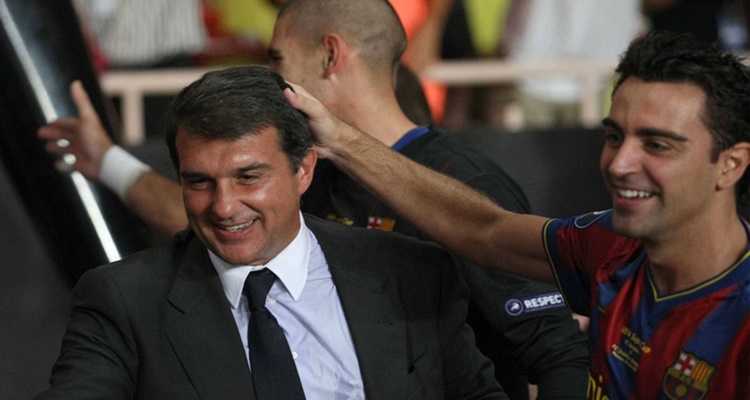 Xavi Orden Fc Barcelona Joan Laporta