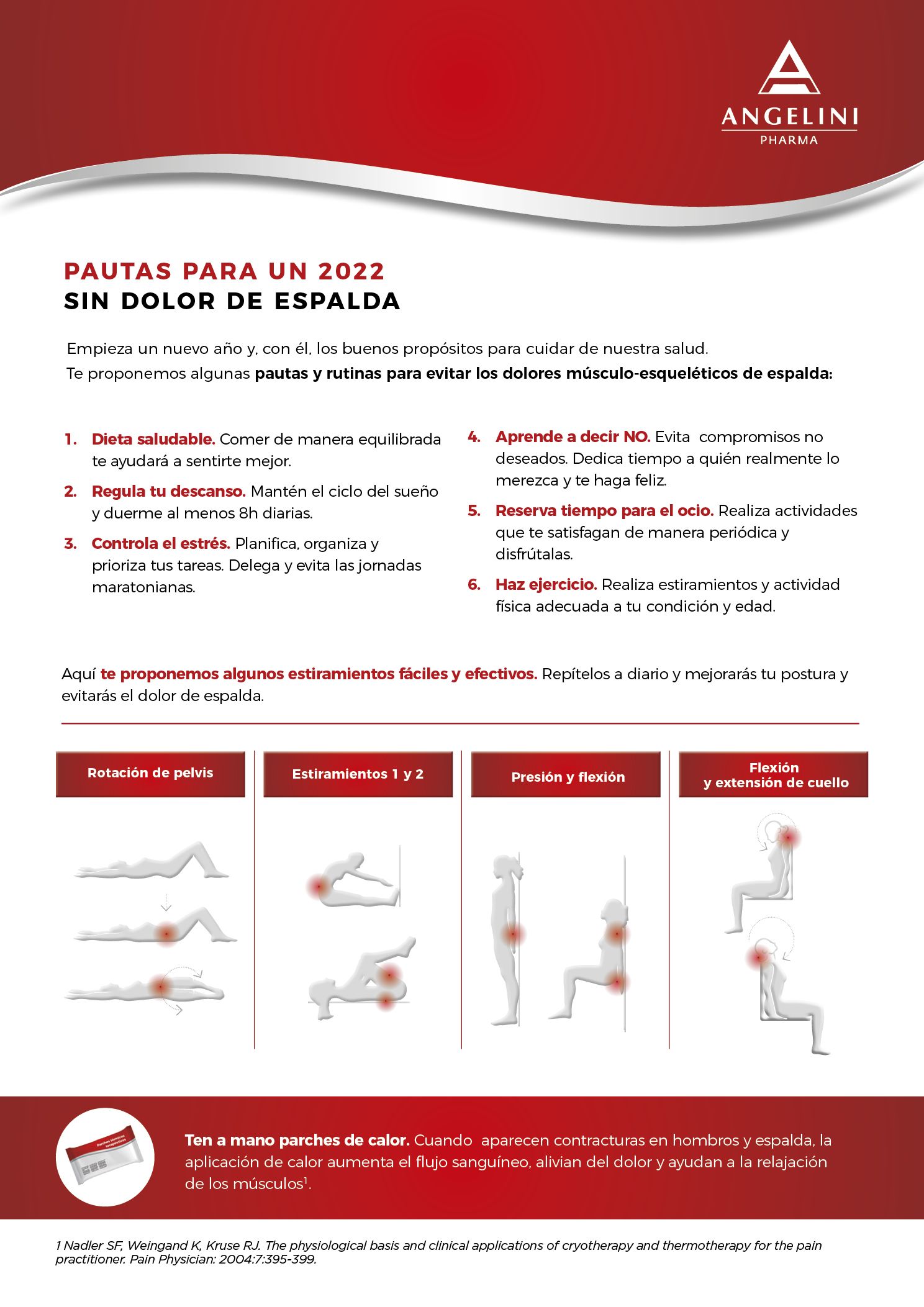 Pablo de la Serna propone pautas y ejercicios para un 2022 sin dolor de espalda