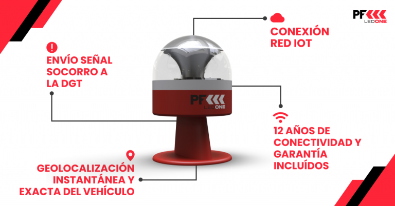 La primera luz V16 conectada del mercado ya tiene nombre: PF Led One V16