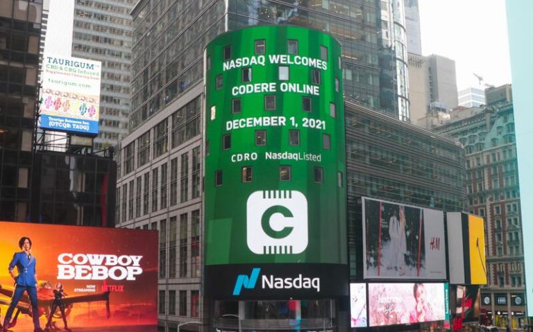 Las acciones de Codere Online retroceden casi un 3% en su debut en el Nasdaq