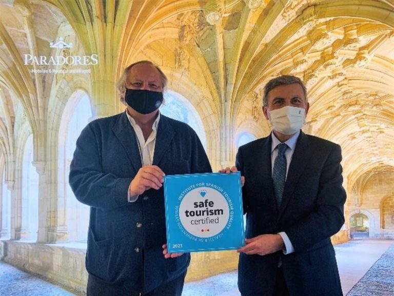 Paradores renueva el sello ‘Safe Tourism Certified’ que otorga el ICTE en su apuesta por el turismo seguro