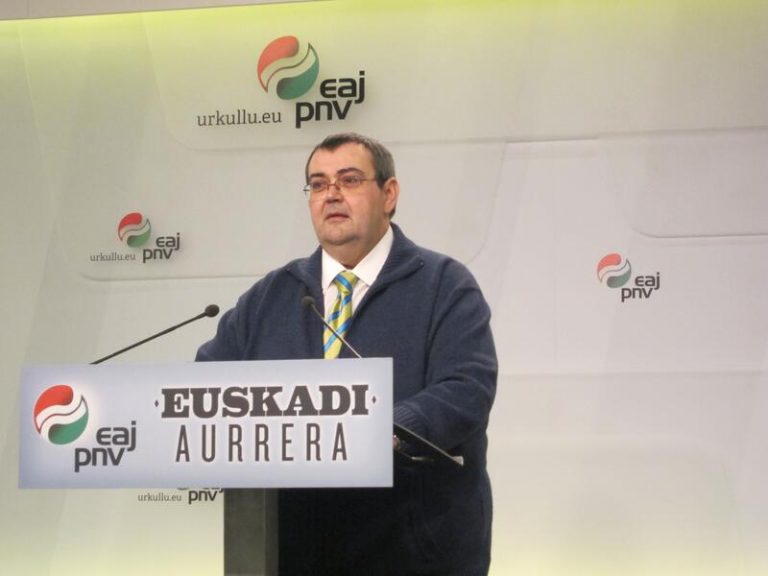 PNV cree que en Euskadi continuará el «actual enfrentamiento oposición-gobierno»