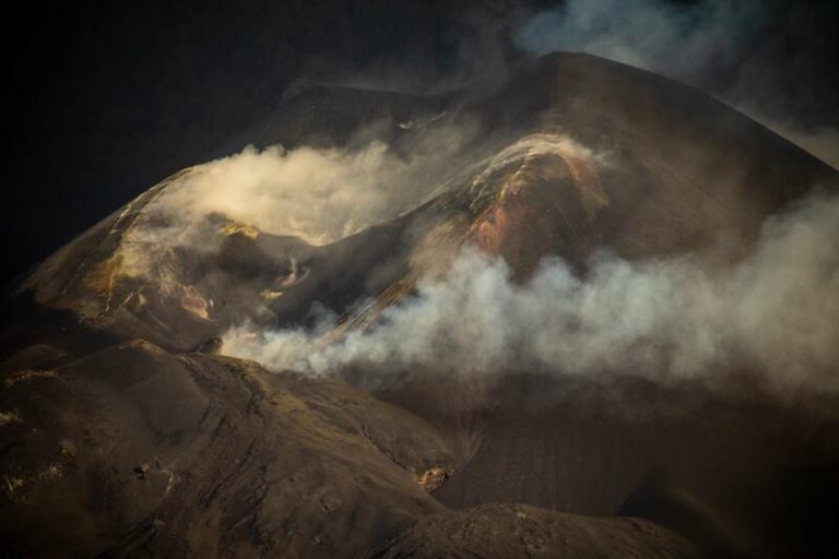La colada surgida al norte de Montaña Cogote se une a la nº9