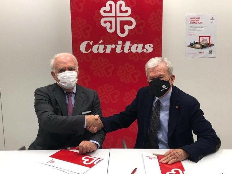 Los hoteles madrileños impulsan la iniciativa de Cáritas ‘La habitación solidaria’