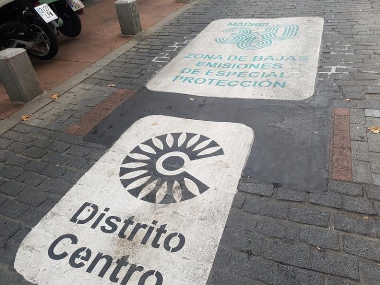 El acceso indebido a la zona de bajas emisiones Distrito Centro se multará a partir de este domingo en Madrid