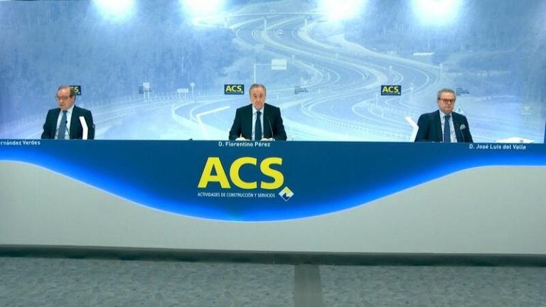 ACS aprueba el reparto de un dividendo flexible de 0,45 euros por acción