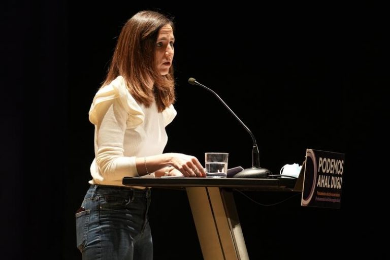 Belarra: Lo que pasa con el CGPJ es «puro totalitarismo del PP, que sólo le gusta la democracia cuando gana»